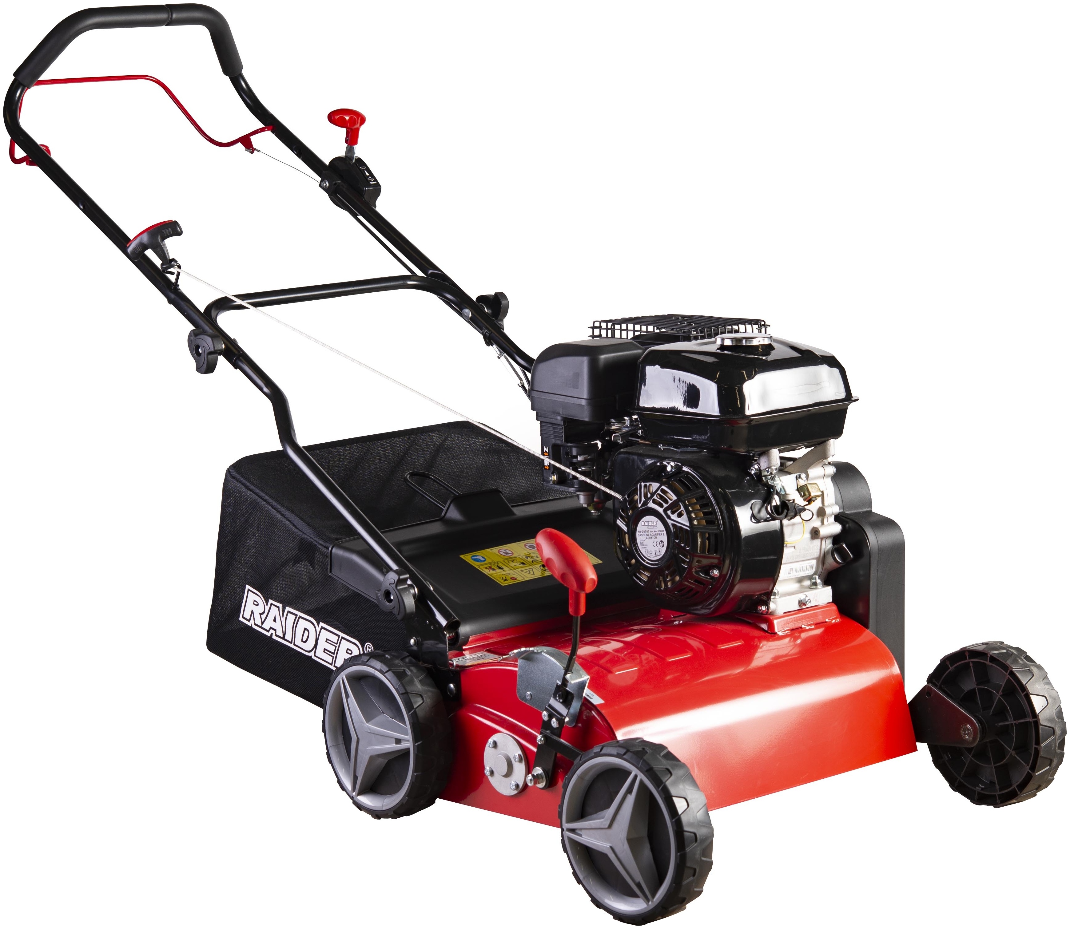 Aerator pe benzină 2 în 1 Raider - RD-GSC03, 4kW, 17'', 45 l, 42 cm