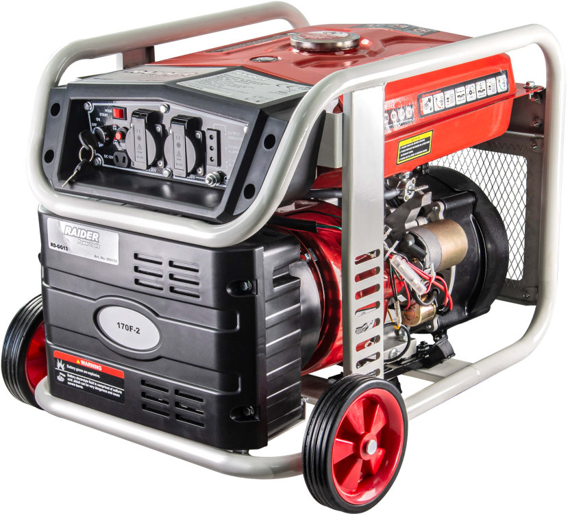 Generator invertor pe benzină Raider – RD-GG13, 4,5 kW