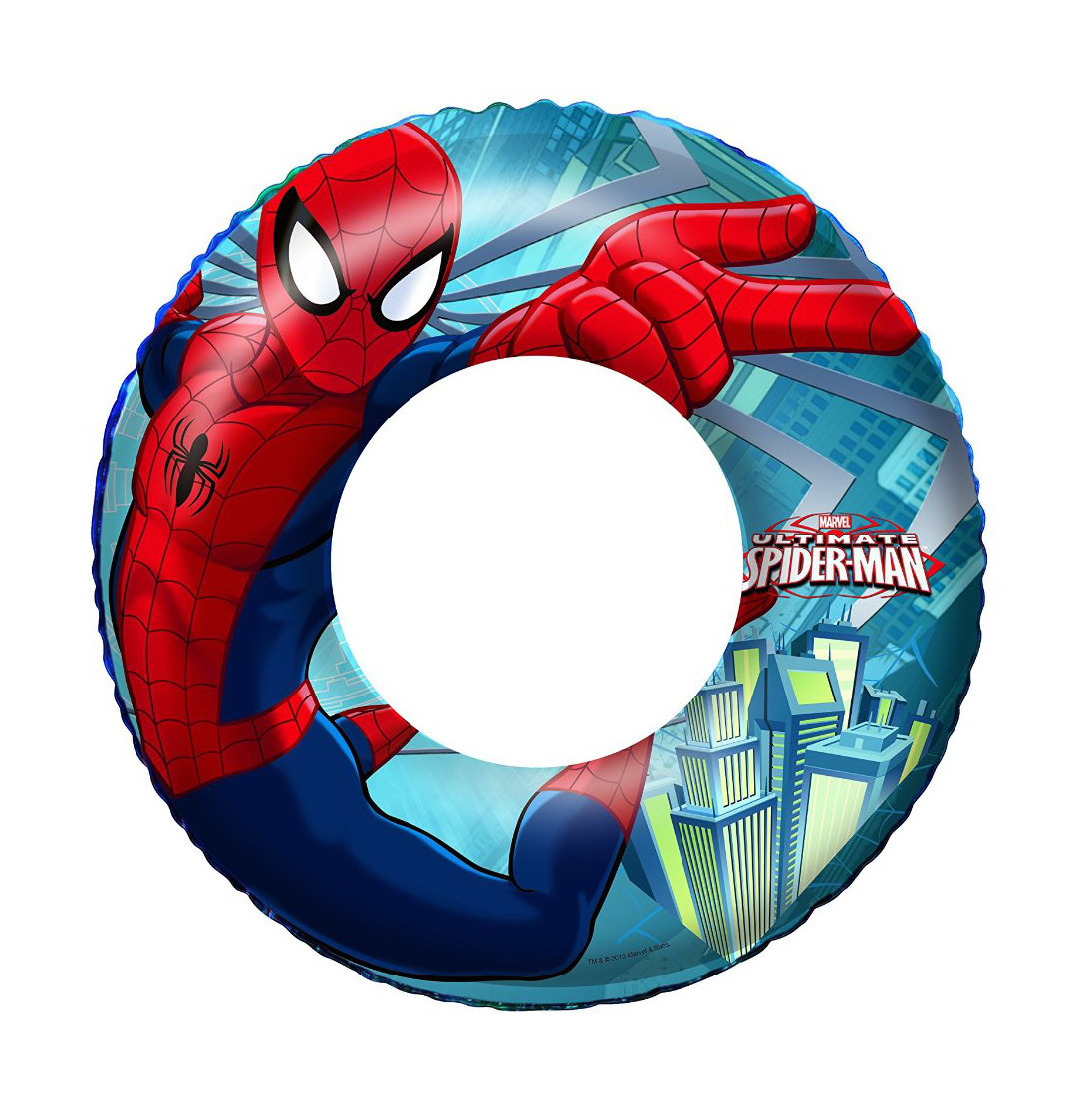 Colac gonflabil Bestway - Spiderman, 56 cm