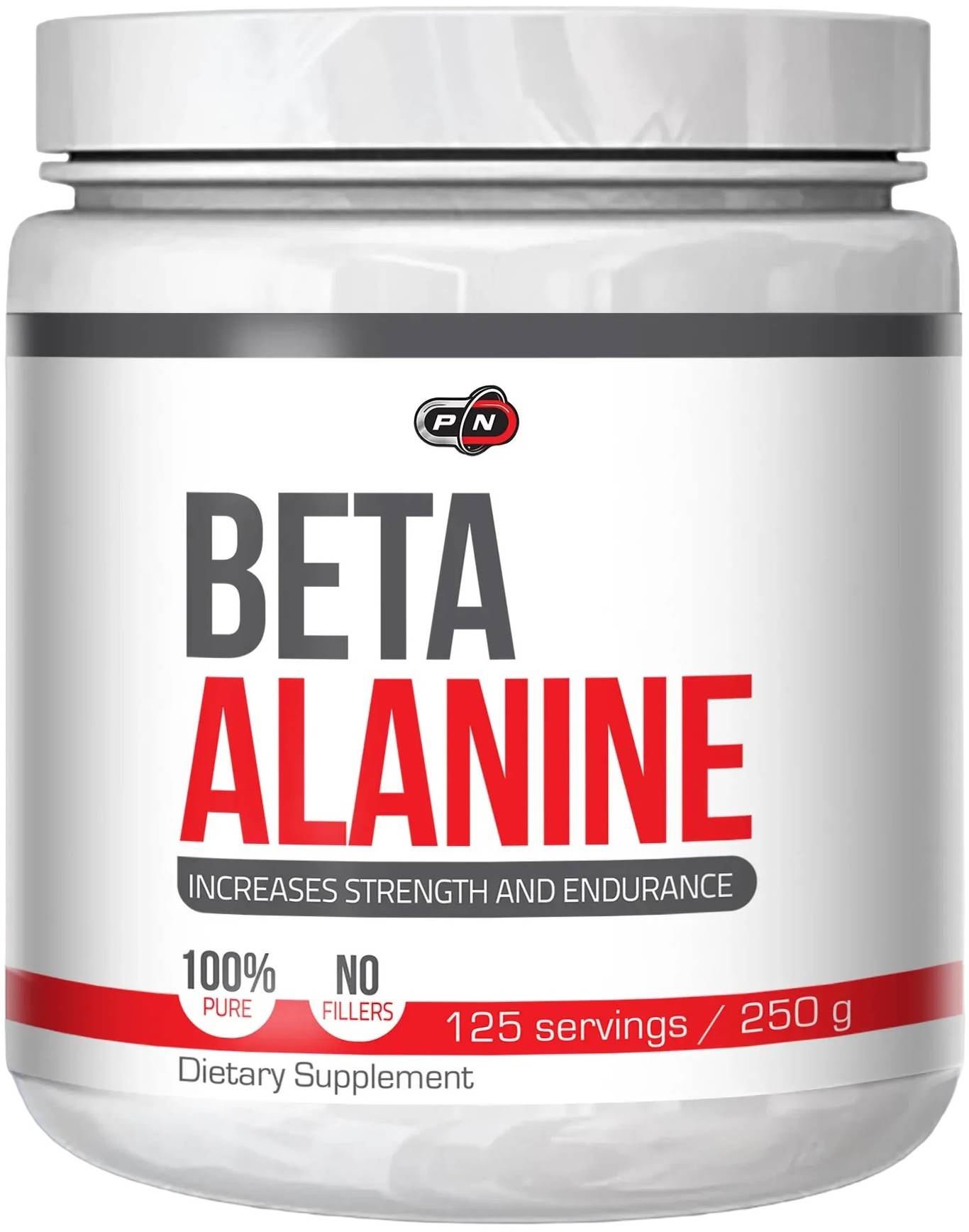 Beta Alanine, neîndulcit, 250 g, Pure Nutrition