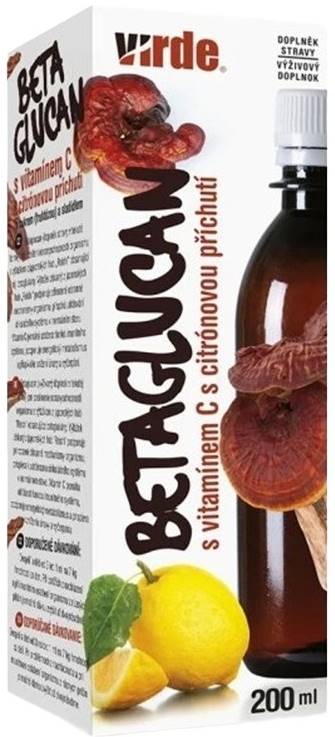 Beta-glucani din reishi + Vitamina C, 200 ml, Virde