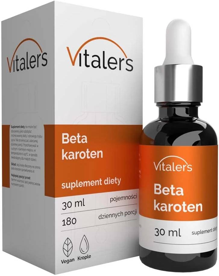Beta-caroten, 30 ml, Vitaler's