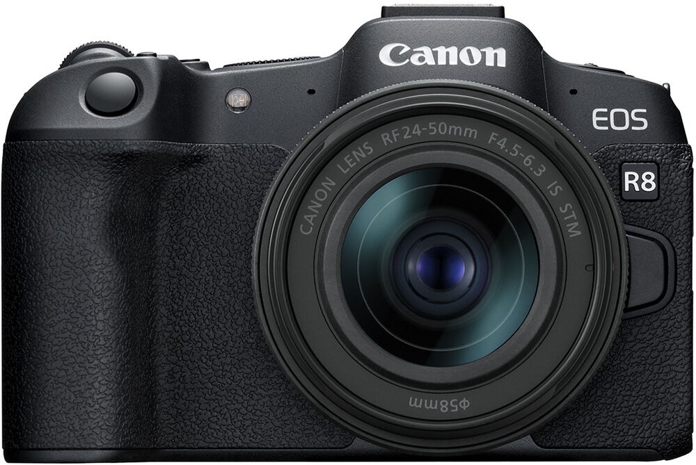 Canon Mirrorless Camera - EOS R8, RF 24-50mm, f/4.5-6.3 IS STM