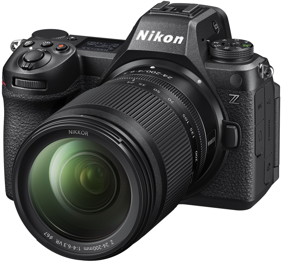 Aparat foto fără oglindă Nikon - Z6 III, Nikkor Z 24-200mm, f/4-6.3 VR, negru
