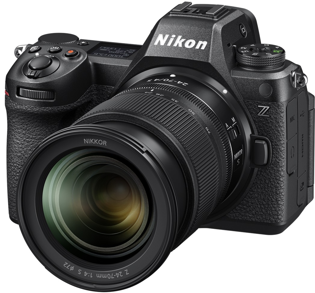 Aparat foto fără oglindă Nikon - Z6 III, Nikkor Z 24-70 mm, f/4 S, negru