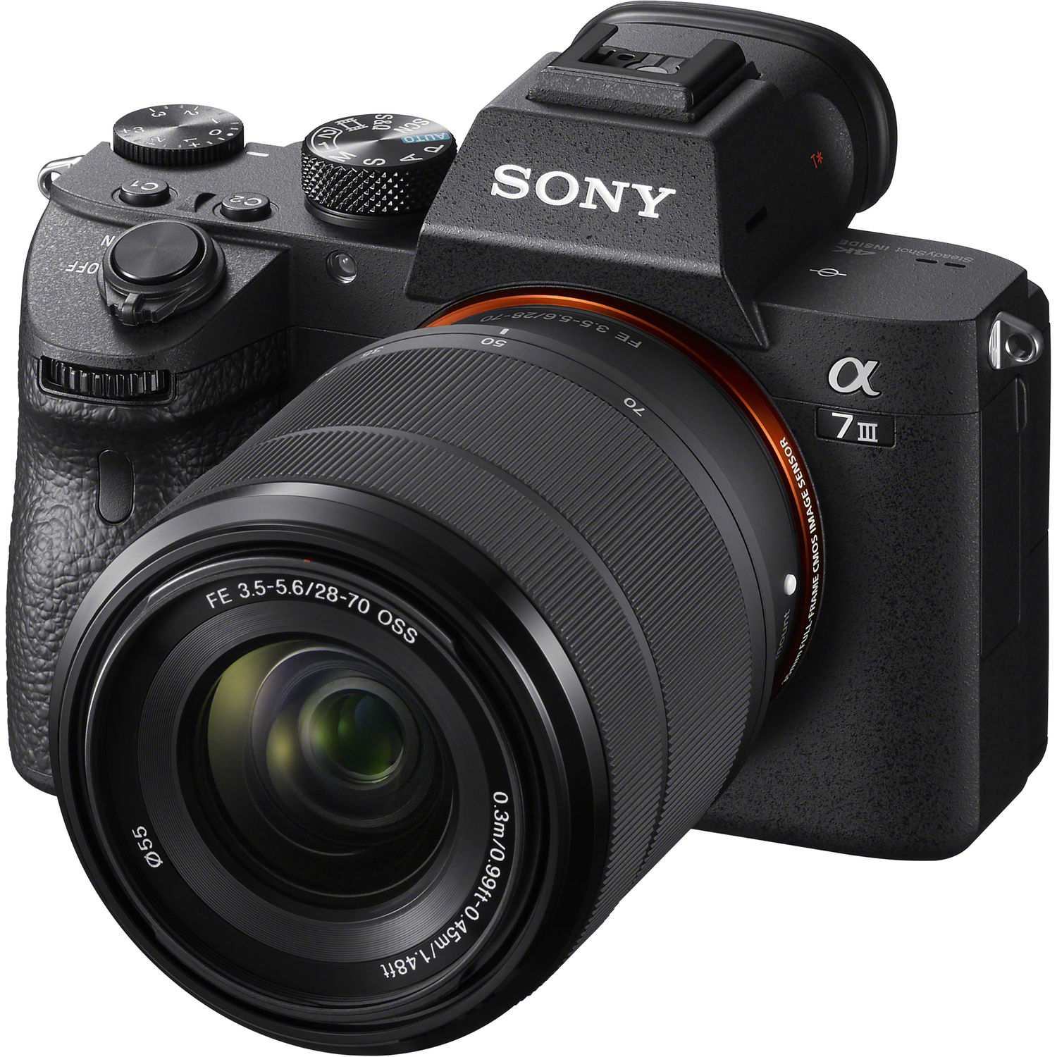 Aparat foto Mirrorless Sony - Alpha A7 III, FE 28-70mm OSS