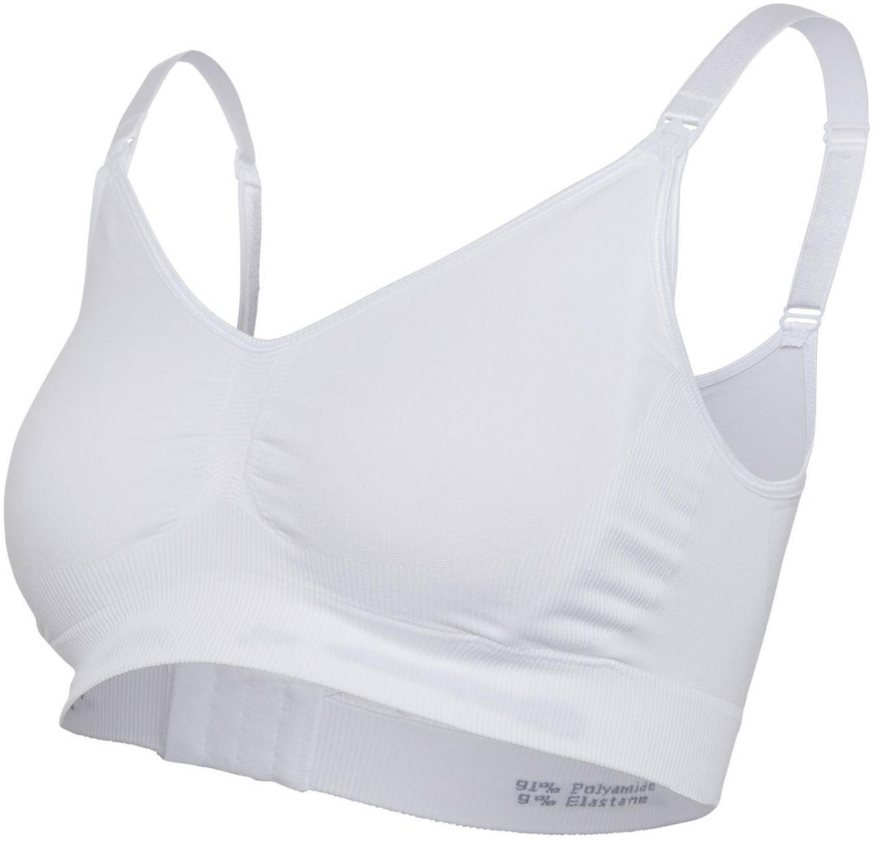 Sutien pentru alaptat, Fara cusaturi Carriwell, marimi II/ M, alb