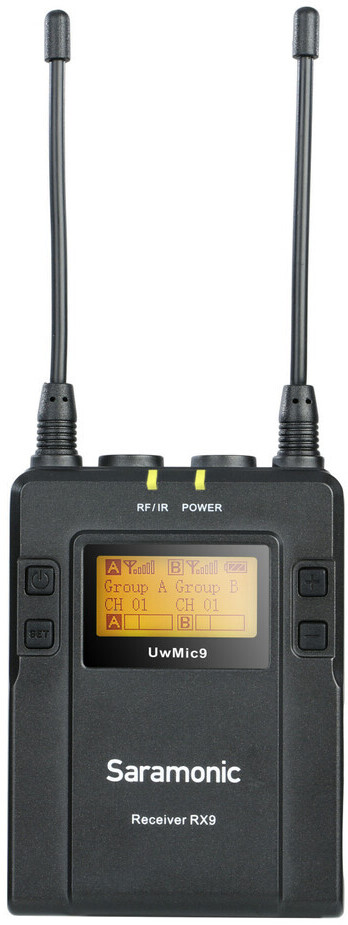 Receiver wireless Saramonic - pentru UwMic9, negru
