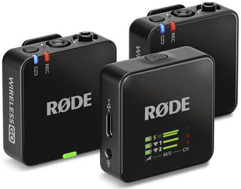 Sistem de microfon wireless Rode - Wireless GO II GEN3, negru