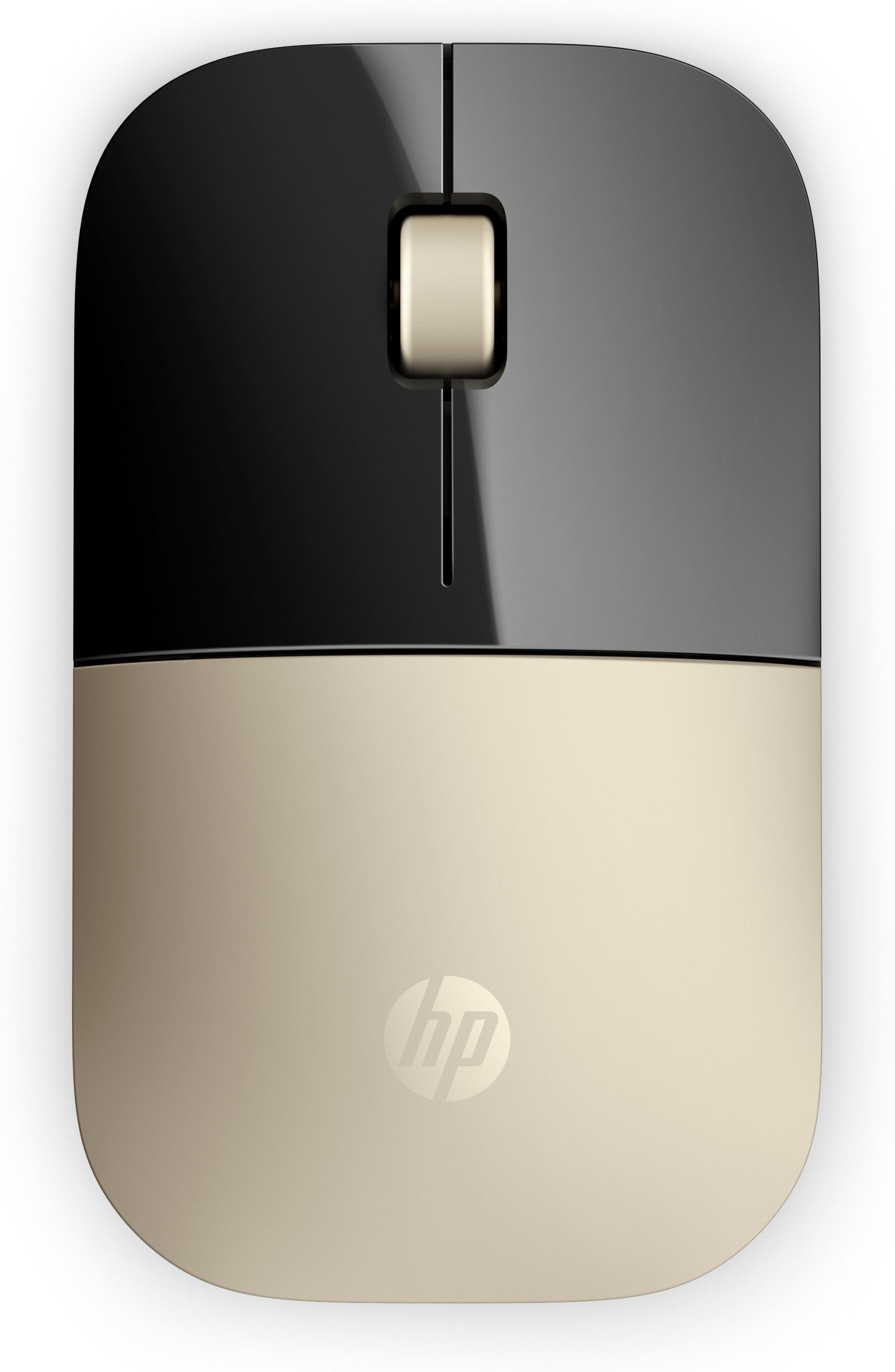 Mouse HP - Z3700, optic, wireless, auriu/negru