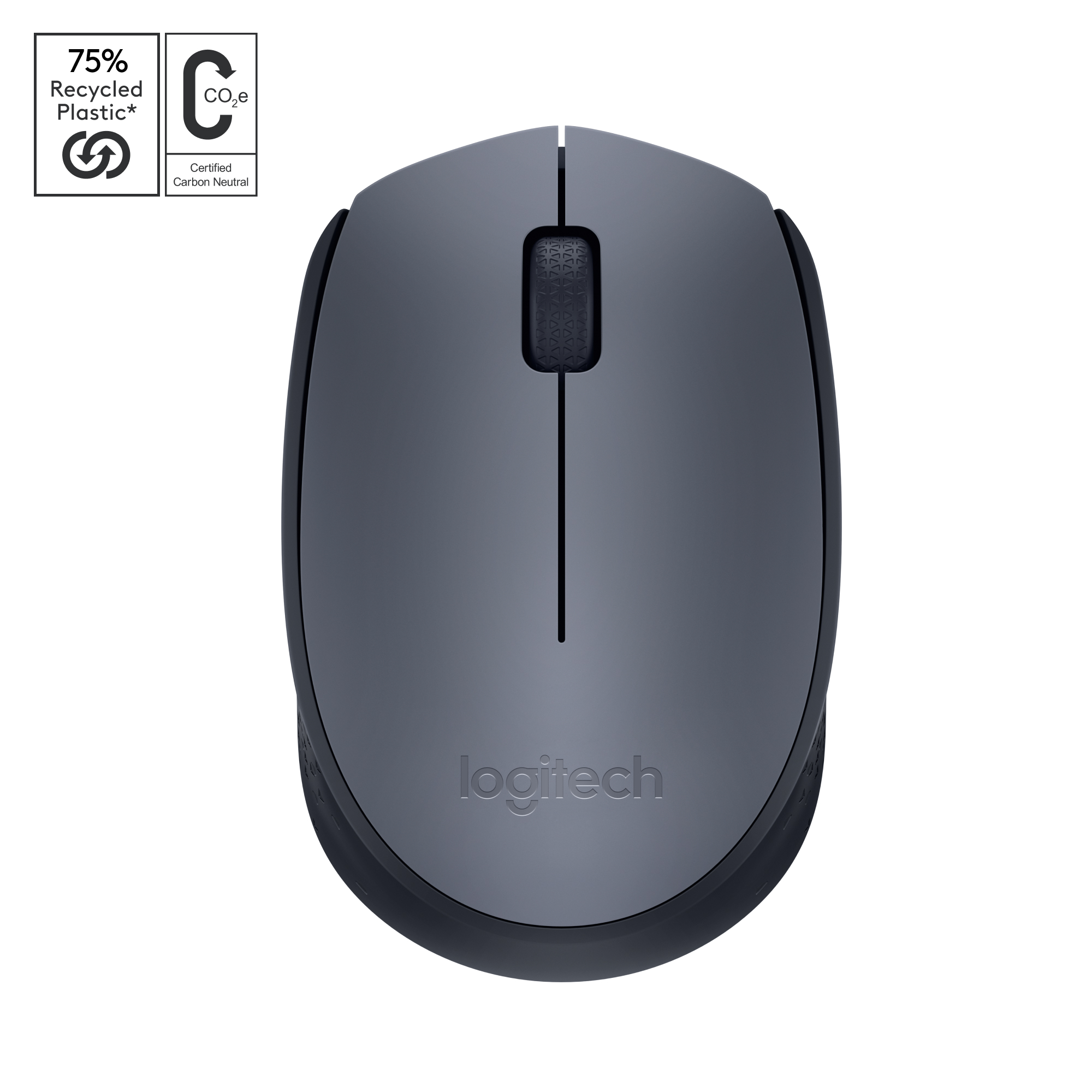 Mouse Optic Logitech M170 USB Wireless Grey Mouse Optic Logitech M170 USB Wireless Grey - imagine 2
