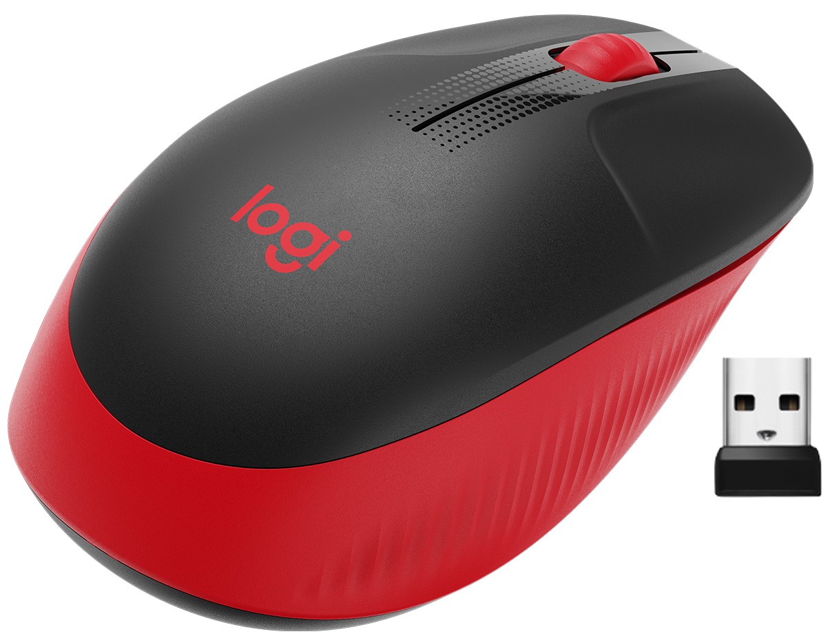 Mouse wireless Logitech - M190, rosie