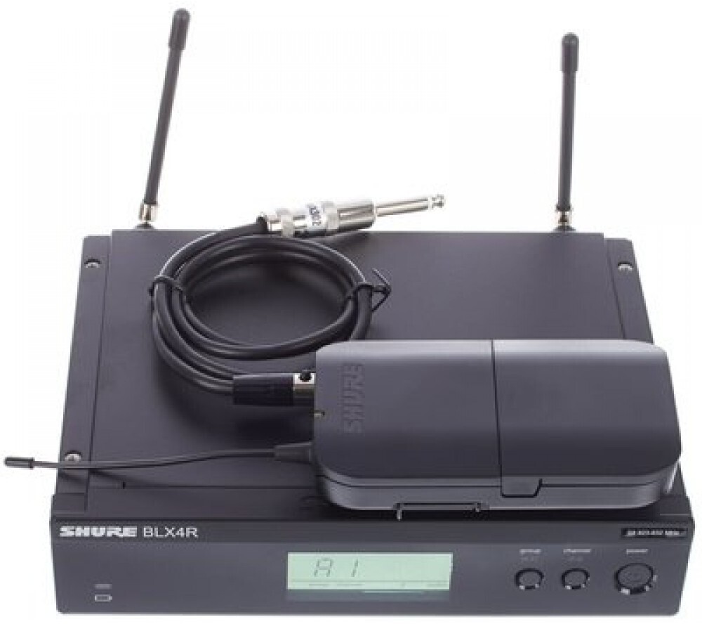 Sistem wireless Shure - BLX14RE-T11, negru
