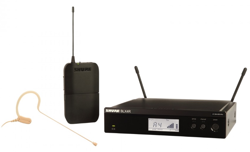 Sistem wireless Shure - BLX14RE/MX53-H8E MX153, negru