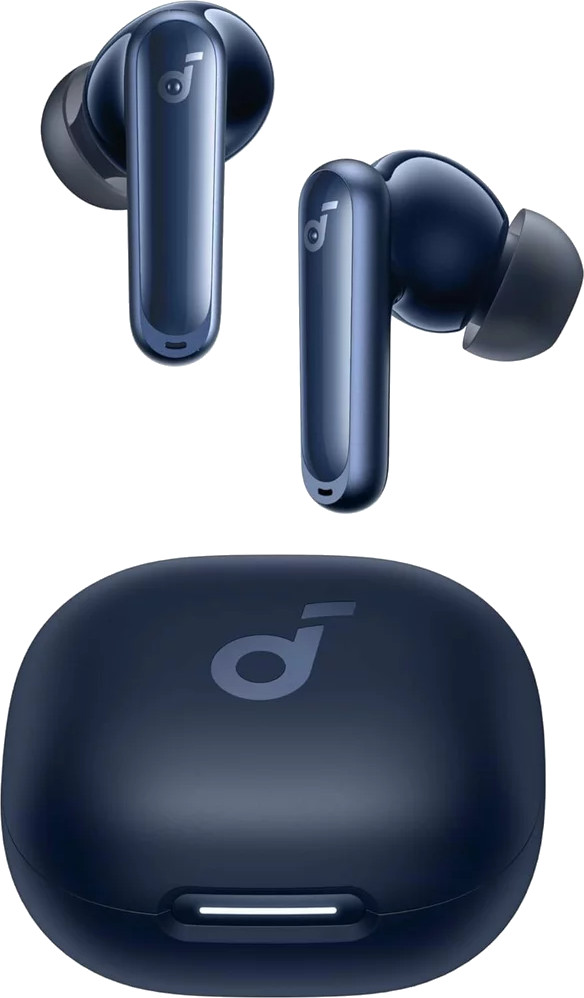 Căști wireless Anker - Soundcore P40i, ANC, TWS, albastre