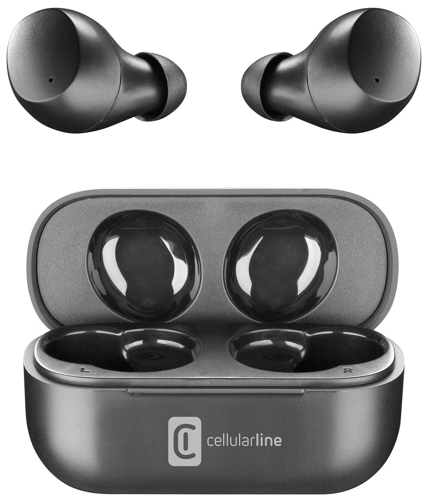 Căști wireless Cellularline - Twink, TWS, negre