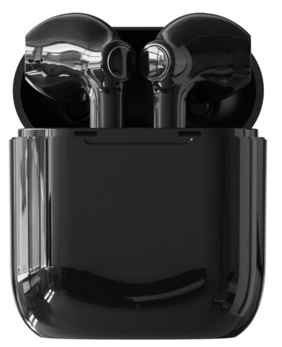 Căști wireless Denver - TWE-39B, TWS, negru