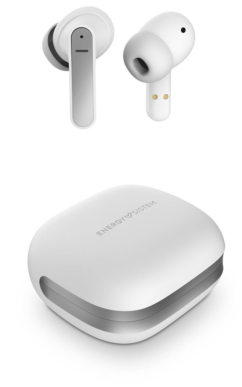 Căști wireless Energy Sistem - Travel 6, TWS, ANC, alb
