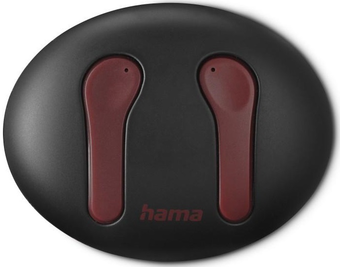 Căști wireless Hama - Spirit Unchained, TWS, ENC, roșii