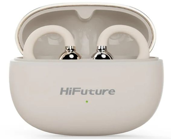 Căști wireless HiFuture - FlexClip, IPX5, auriu