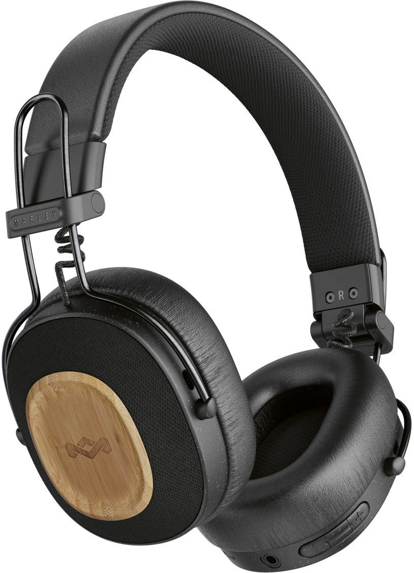 Căști wireless House of Marley - Positive Vibration Riddim, negru
