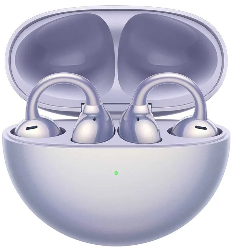 Căști wireless Huawei - FreeClip, TWS, violet