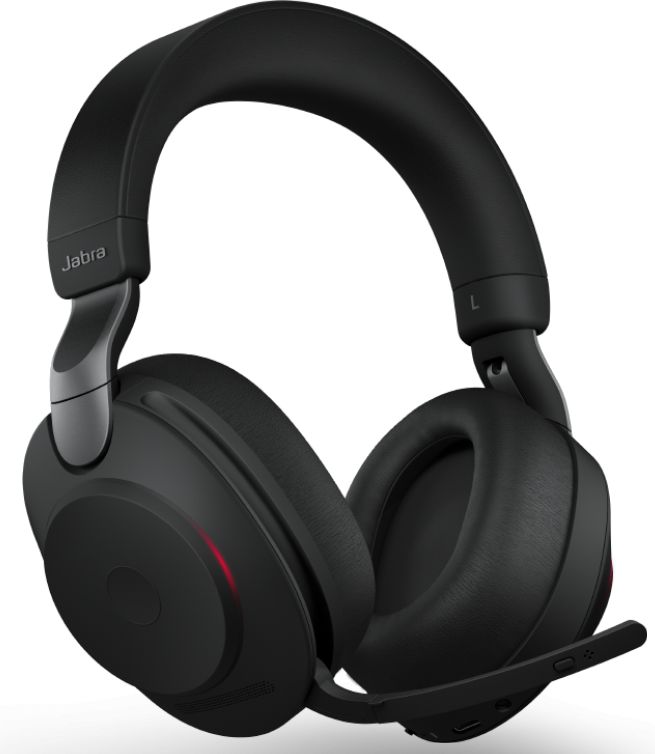 Căști wireless Jabra - Evolve2 85, ANC, MS, negru