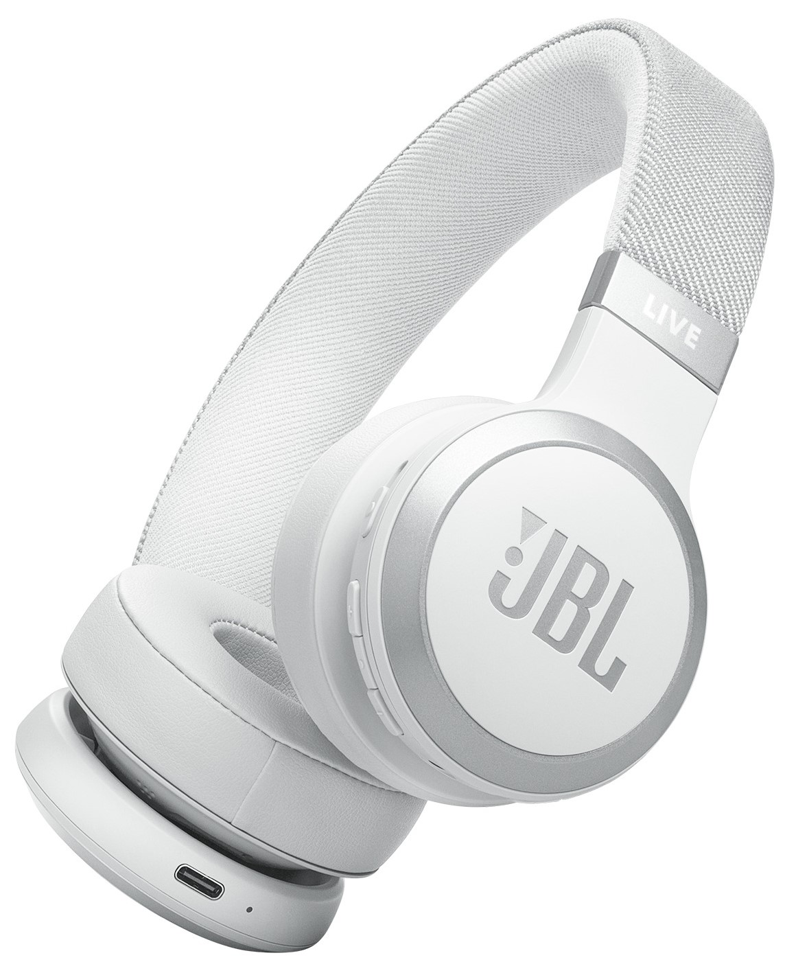 Căști wireless JBL - Live 670NC, ANC, albe