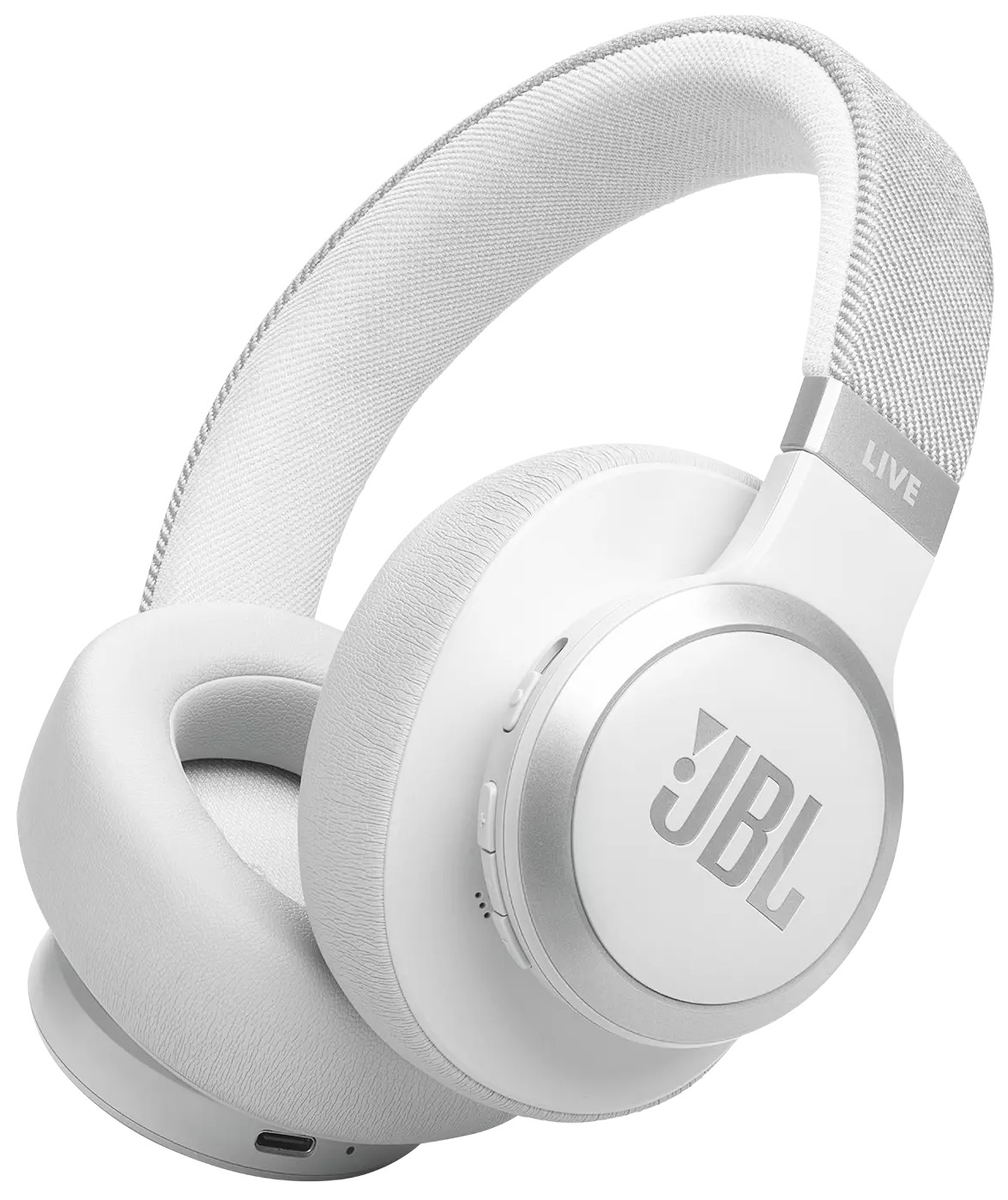 Căști wireless JBL - Live 770NC, ANC, alb