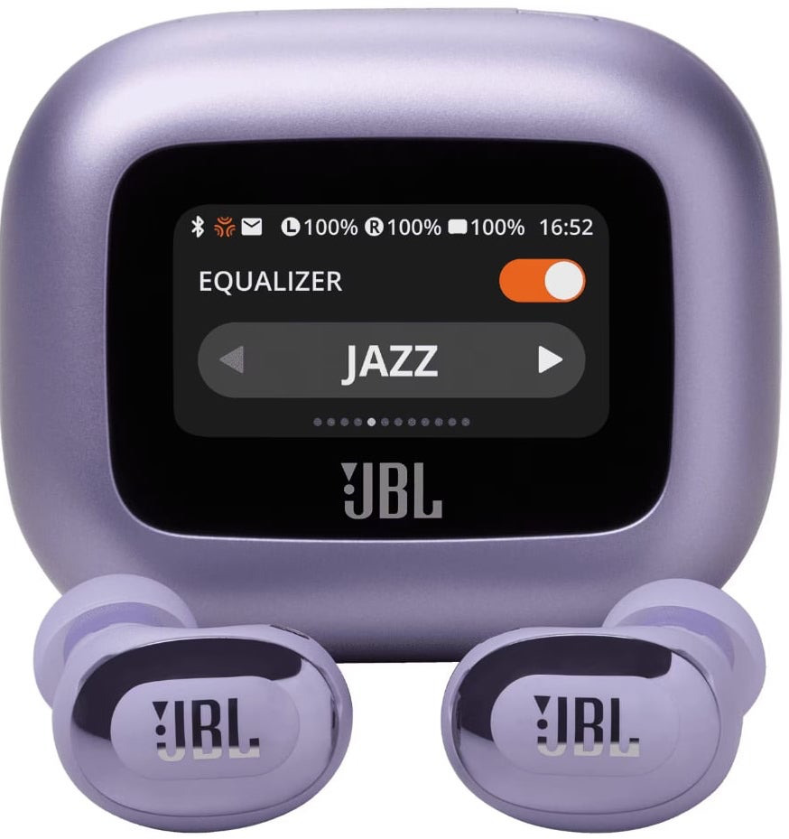 Căști wireless JBL - Live Buds 3, TWS, ANC, mov