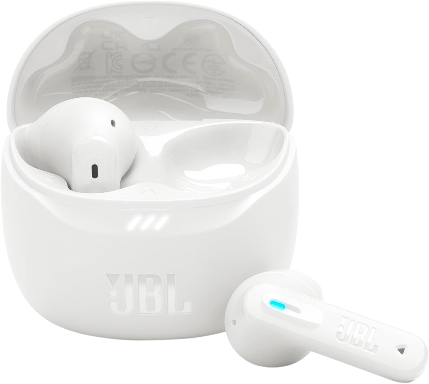 Căști wireless JBL - Tune Flex 2, TWS, ANC, albe