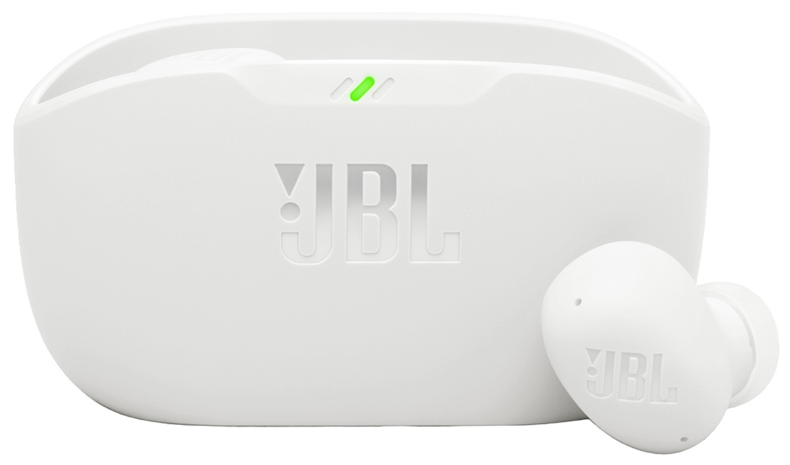 Căști wireless JBL - Vibe Buds 2, TWS, albe