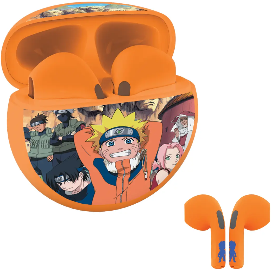 Căști fără fir  Lexibook - Naruto, portucaliu
