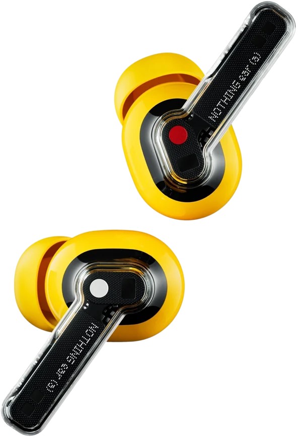 Căști wireless Nothing - Ear A, TWS, ANC, galbene