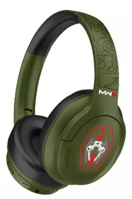 Căști wireless OTL Technologies - MW3, ANC, Olive Snake