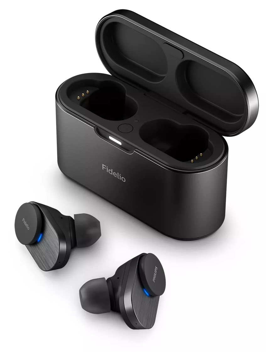 Căști wireless Philips - T1BK/00, TWS, ANC, negre