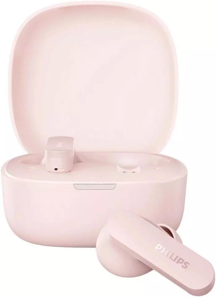 Căști wireless Philips – TAT2100PK/00, TWS, roz