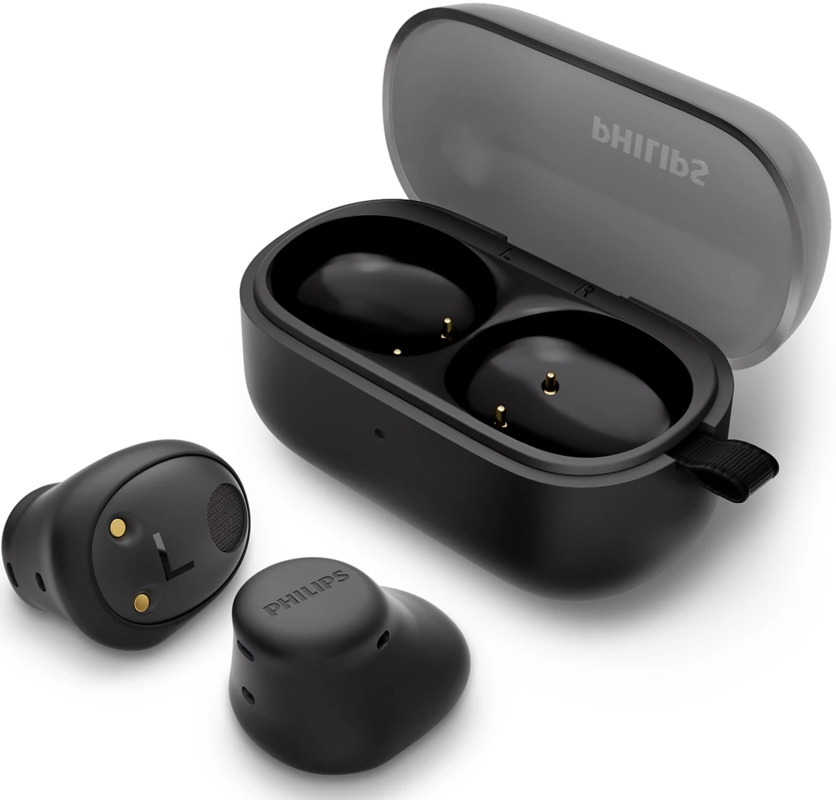 Căști fără fir Philips - TAT2149BK/00, TWS, negru
