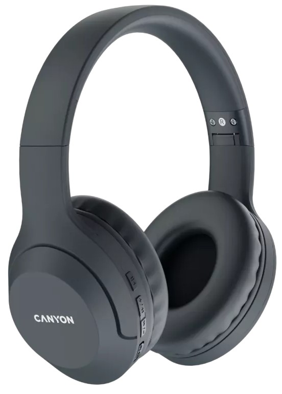 Căști wireless cu microfon Canyon - BTHS-3, gri