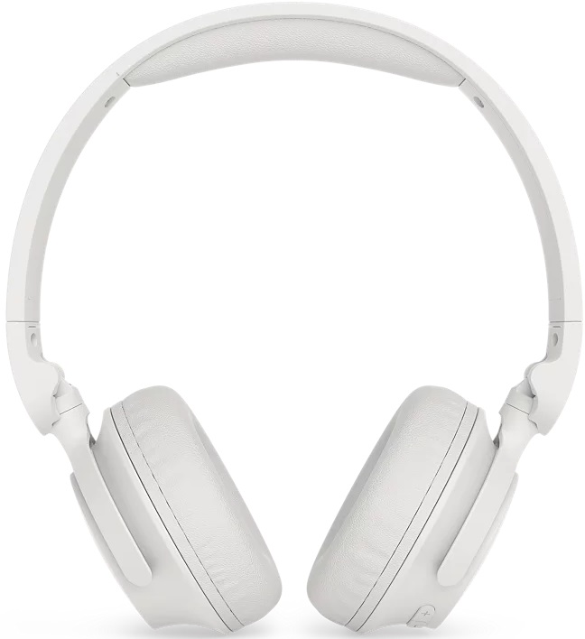 Căști wireless cu microfon Philips - TAH4500, ANC, alb