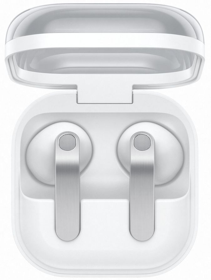 Căști wireless Samsung - Galaxy Buds4, TWS, ANC, albe
