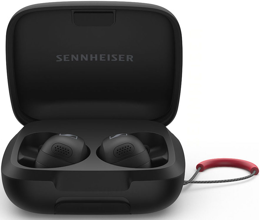 Căști wireless  Sennheiser - Momentum Sport, TWS, ANC, negru