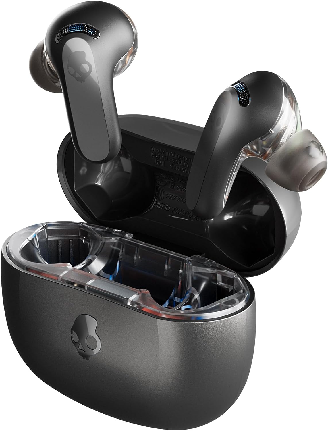 Căști wireless Skullcandy - Rail ANC, TWS, negre