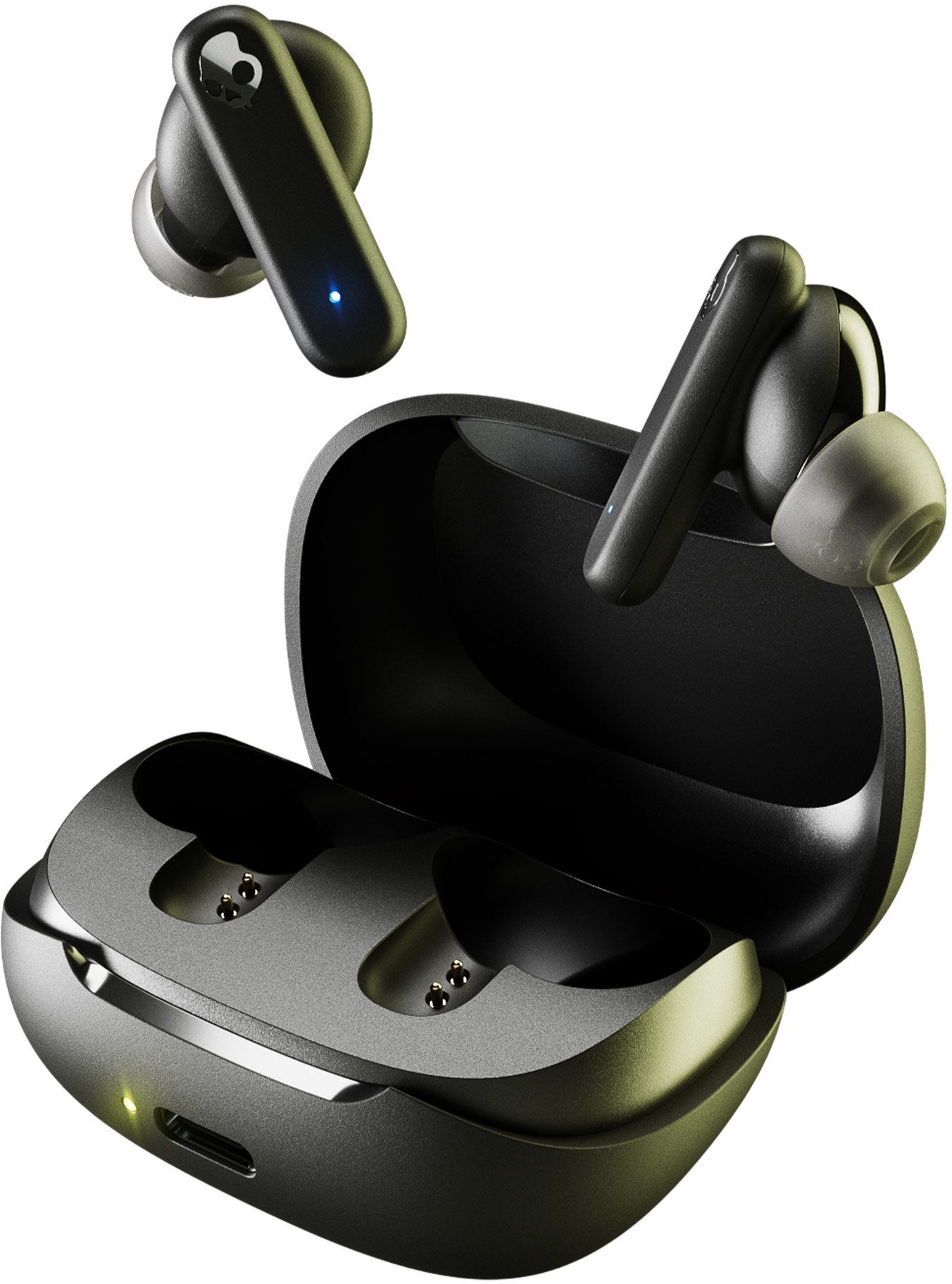 Căști wireless Skullcandy - Smokin' Buds, TWS, negre