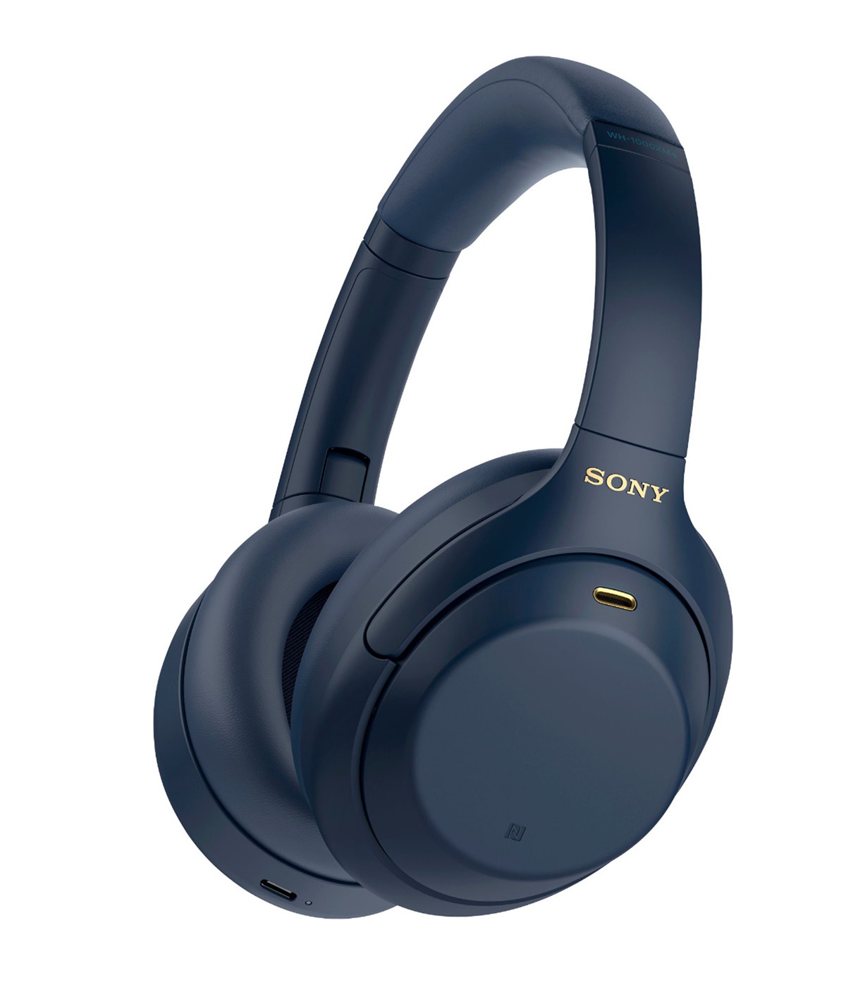 Căști wireless Sony - WH-1000XM4, ANC, albastre