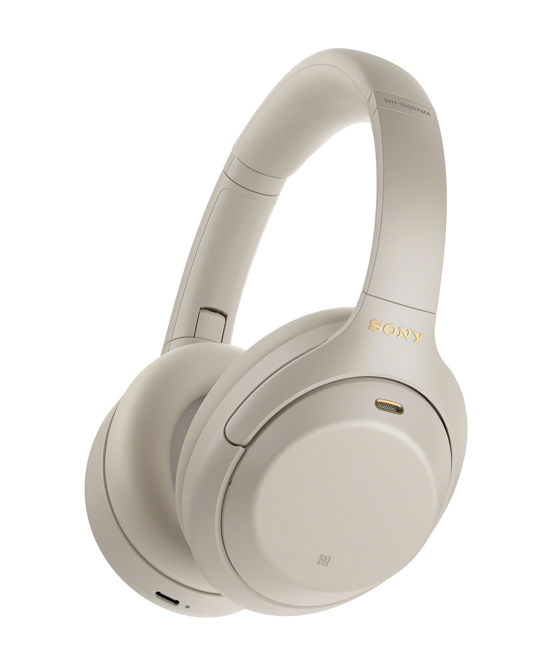 Căști wireless Sony - WH-1000XM4, ANC,  argintii