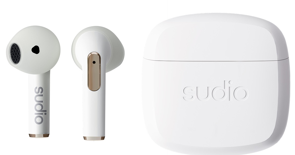 Căști wireless Sudio - N2, TWS, alb