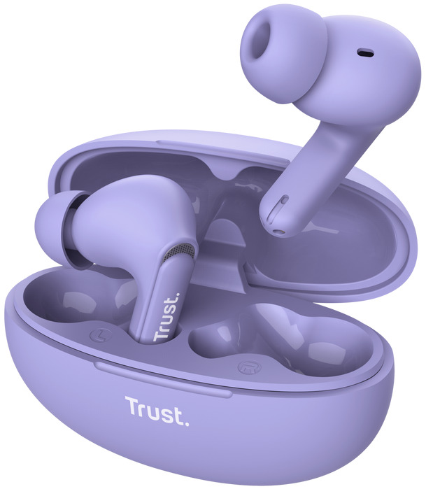 Casti Trust Yavi earbuds BT, mov Casti Trust Yavi earbuds BT, mov - imagine 2