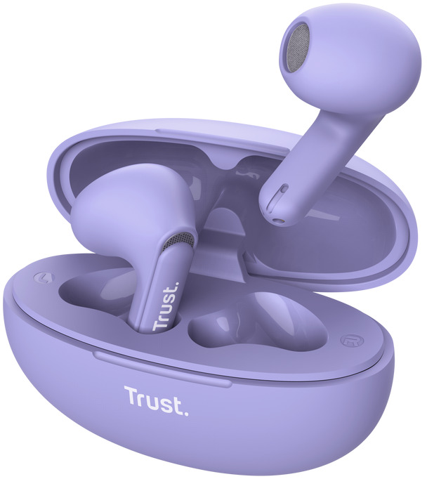 Casti Trust Yavi wireless earph., violet Casti Trust Yavi wireless earph., violet - imagine 2