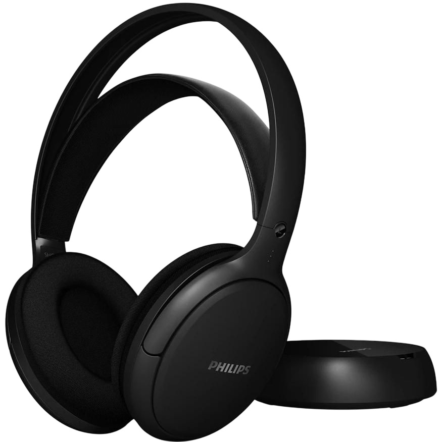 Căști wireless pentru televizor Philips - SHC5200M2, negre